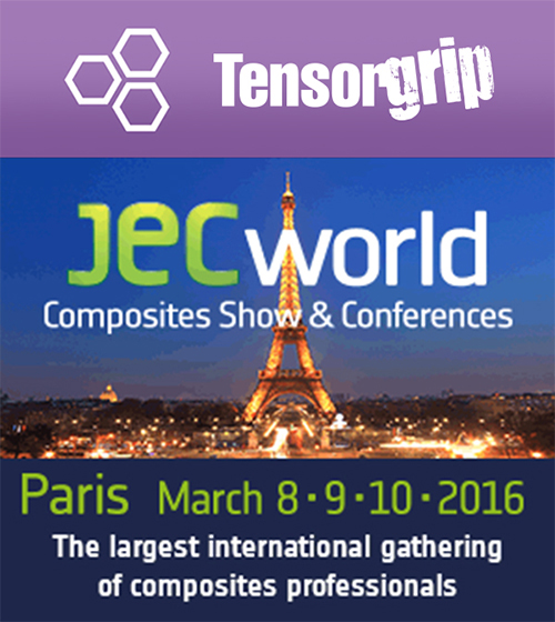 TensorGrip Showcase New Composites Range at JEC World 2016