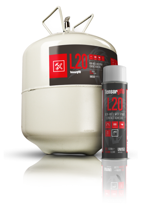 Tensorgrip L20 - DCM Free Web Spray Contact Adhesive