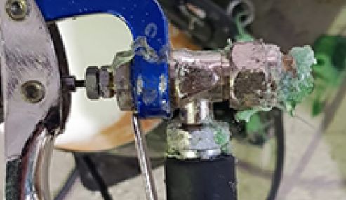 Fixing a leaking gun