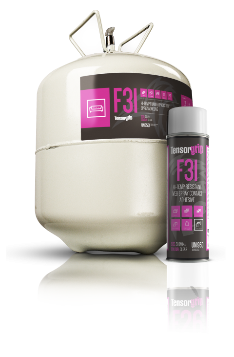 Tensorgrip  F31 - Hi-Temp Foam & Upholstery Spray Adhesive