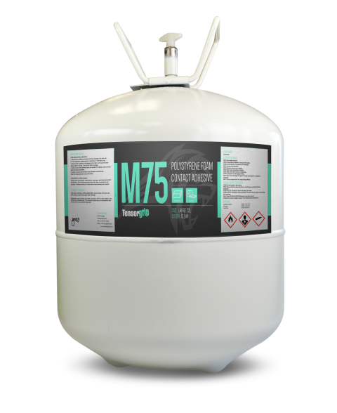 Tensorgrip - M75 - Polystyrene Plug Build Contact Adhesive