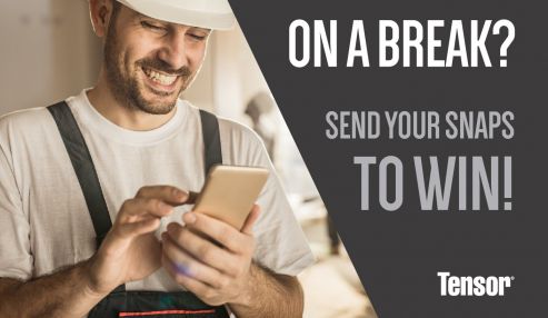 Send Your Snaps to Win a FREE 22L TensorGrip Canister