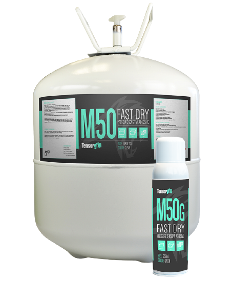 Tensorgrip - M50 - Fast Dry Pressure Sensitive Adhesive